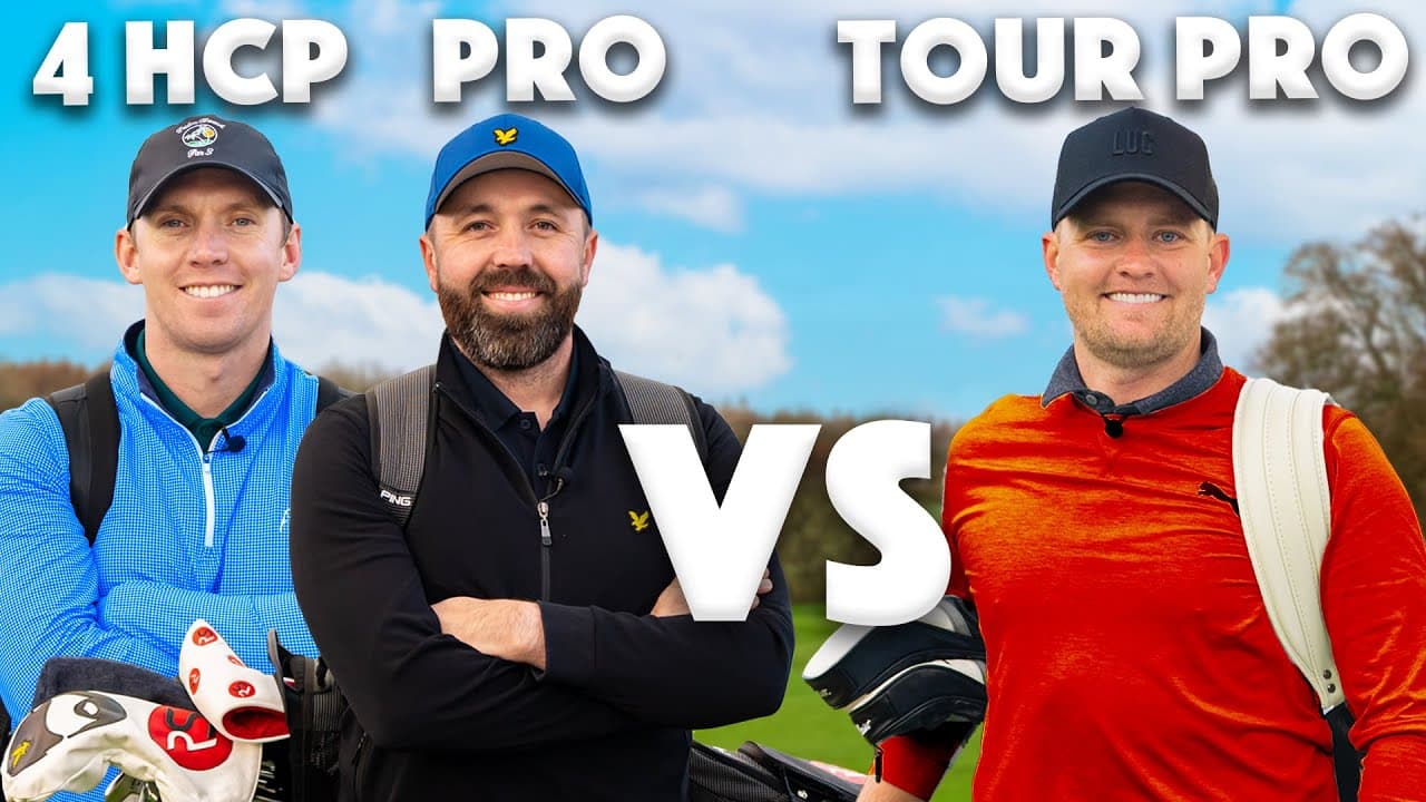 Can 2 good Golfers playing Scramble beat a Tour Pro?