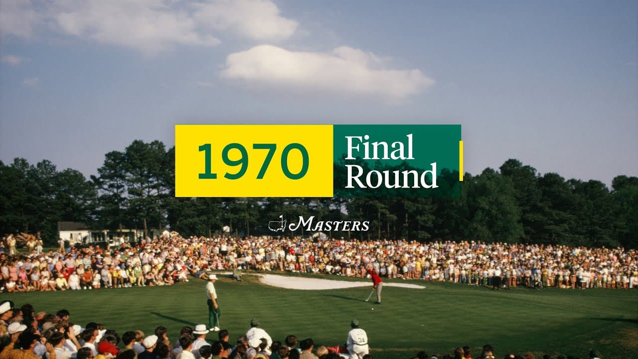 1970 Masters Tournament Final Round Broadcast