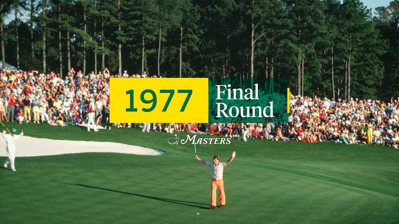1977 Masters Tournament Final Round Broadcast
