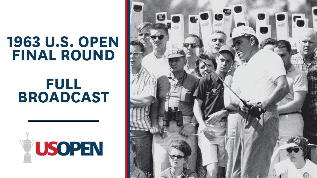 1963 U.S. Open (Final Round): Julius Boros Wins in Playoff at Brookline | Full Broadcast