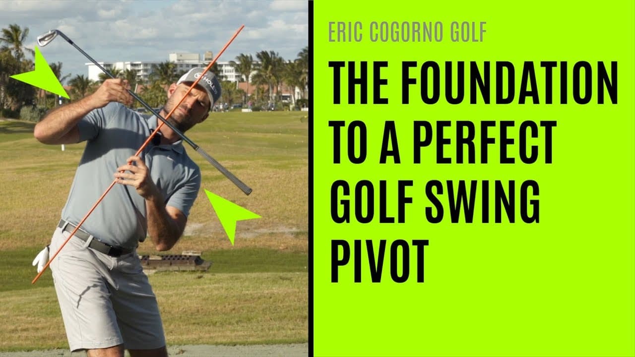 GOLF: The Foundation To A Perfect Golf Swing Pivot - Upper Body Pivot Basics
