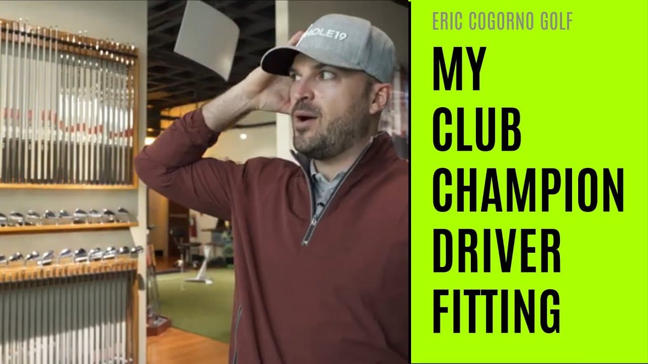 GOLF: Club Champion Driver Club Fitting VLOG