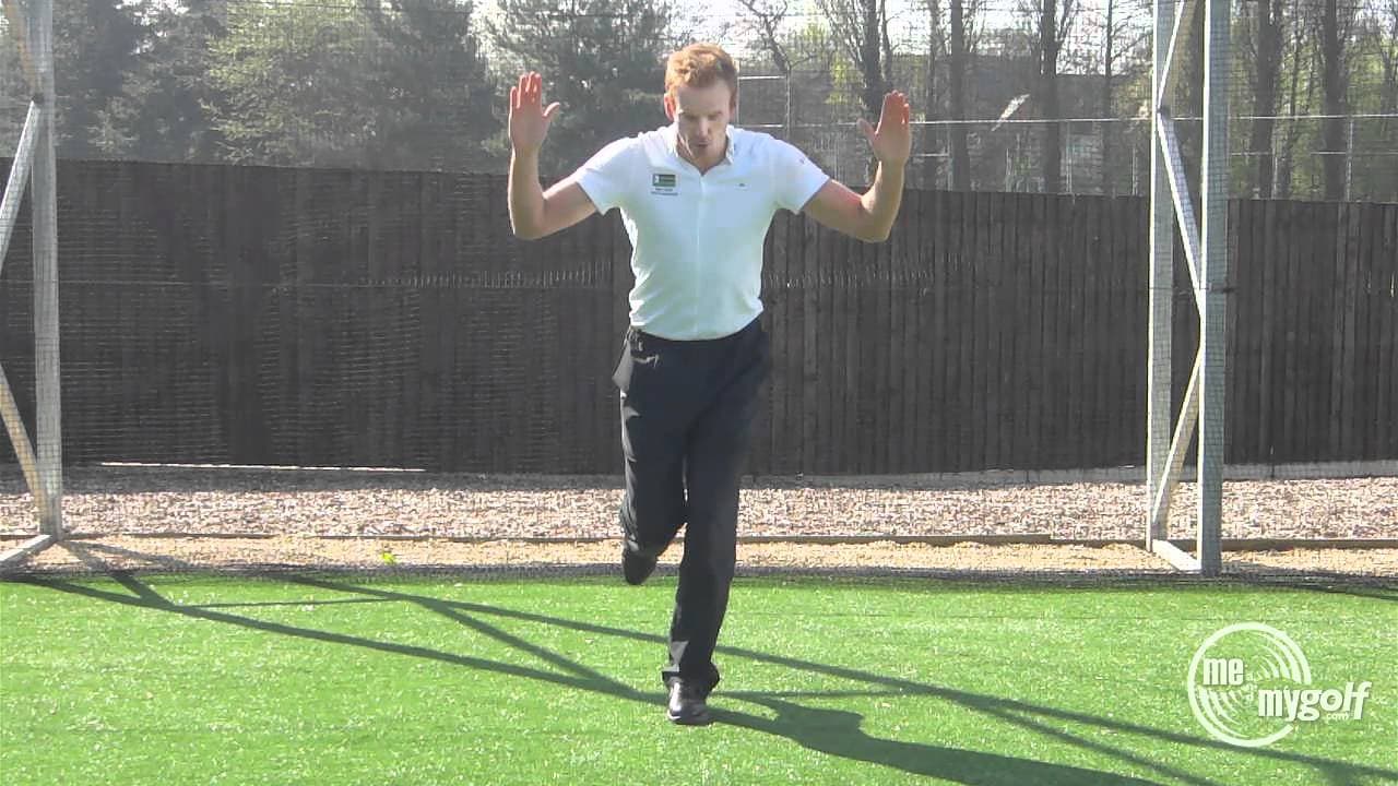 Golf Swing - Lower Body Power - Single Leg Rotation