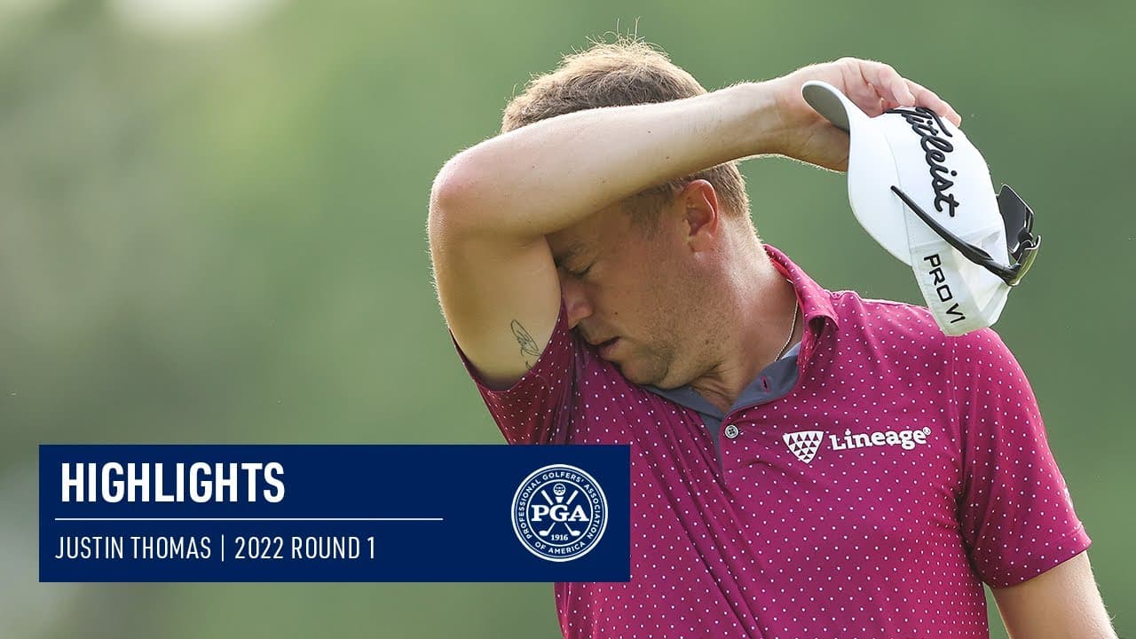 Every Shot from Justin Thomas' Opening Round | 2022 PGA Championship
