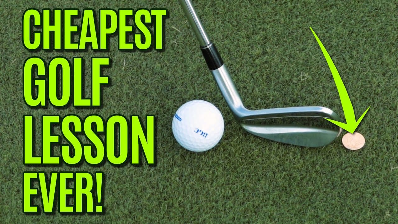GOLF: The CHEAPEST Golf Lesson You'll Ever Get! | The #1 FUNDAMENTAL in Golf