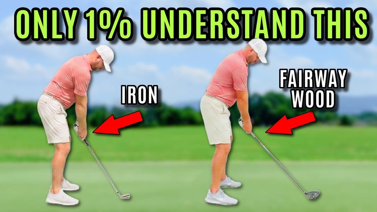 No Tops + No Fats! The Trick To Hitting Fairway Woods Off The Ground