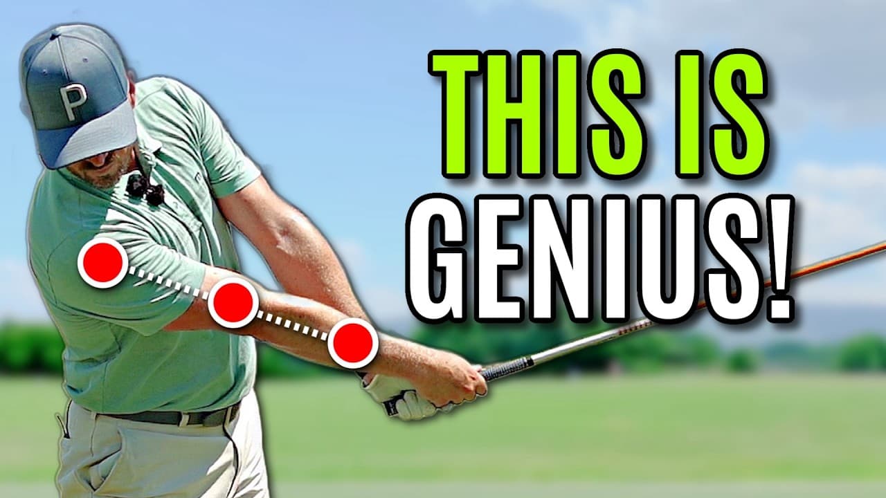 The Long Right Arm! Your New Easy Downswing!