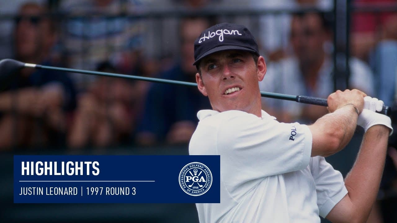 Every Shot from Justin Leonard's Third Round | 1997 PGA Championship