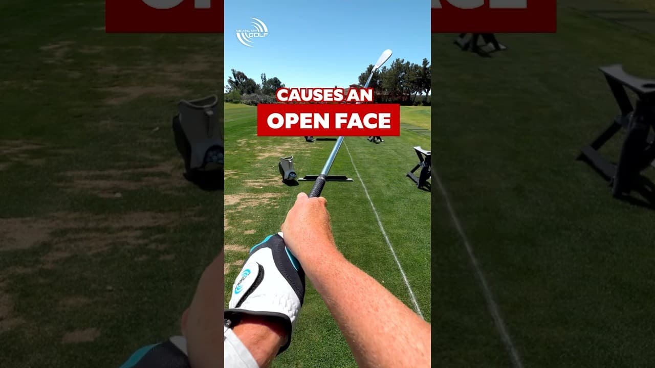 STRAIGHT Iron Shots Are IMPOSSIBLE With This Golf Grip!😬⛳️ #shorts #golf