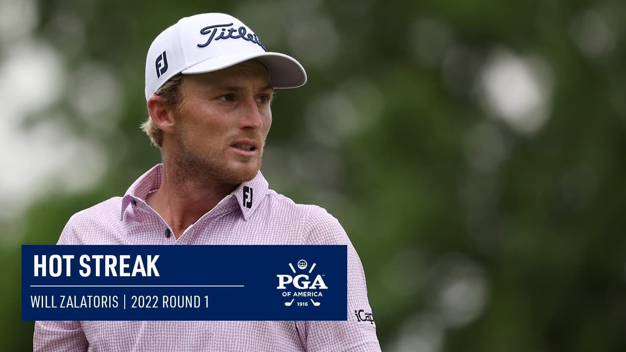 Will Zalatoris Runs HOT with five birdies in seven holes |  2022 PGA Championship