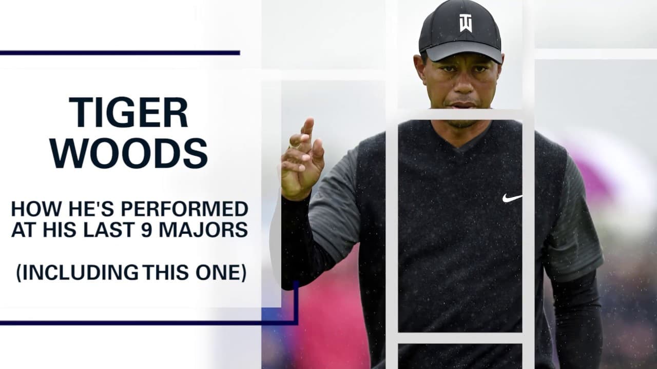 Tiger Woods majors: How he's finished in every one since 2014