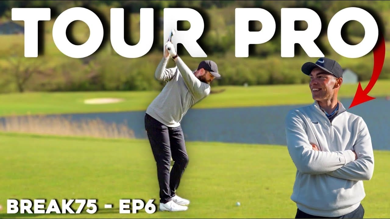I played a RYDER CUP course with a TOUR PRO! #Break75 EP6
