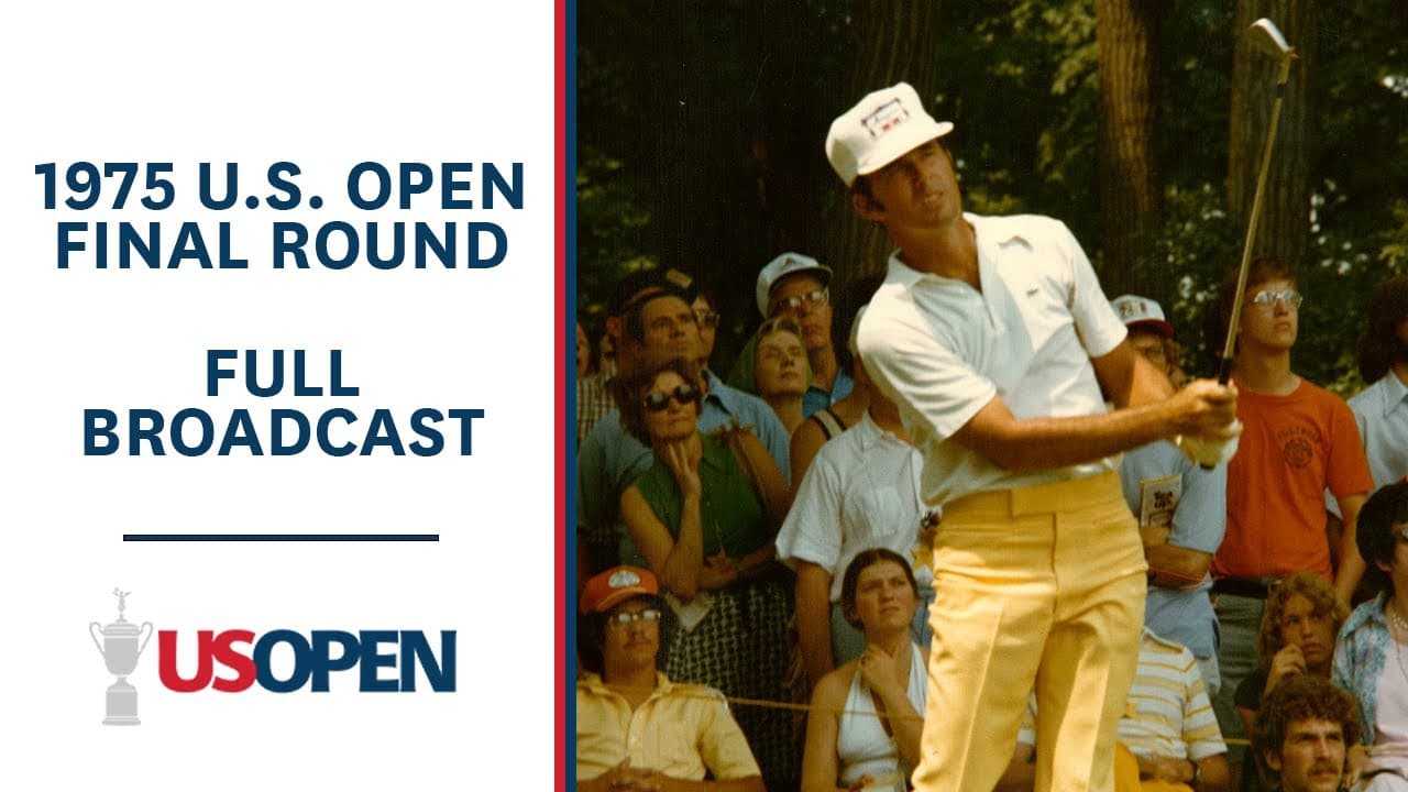 1975 U.S. Open (Final Round + Playoff): Lou Graham Wins at Medinah in Playoff | Full Broadcast