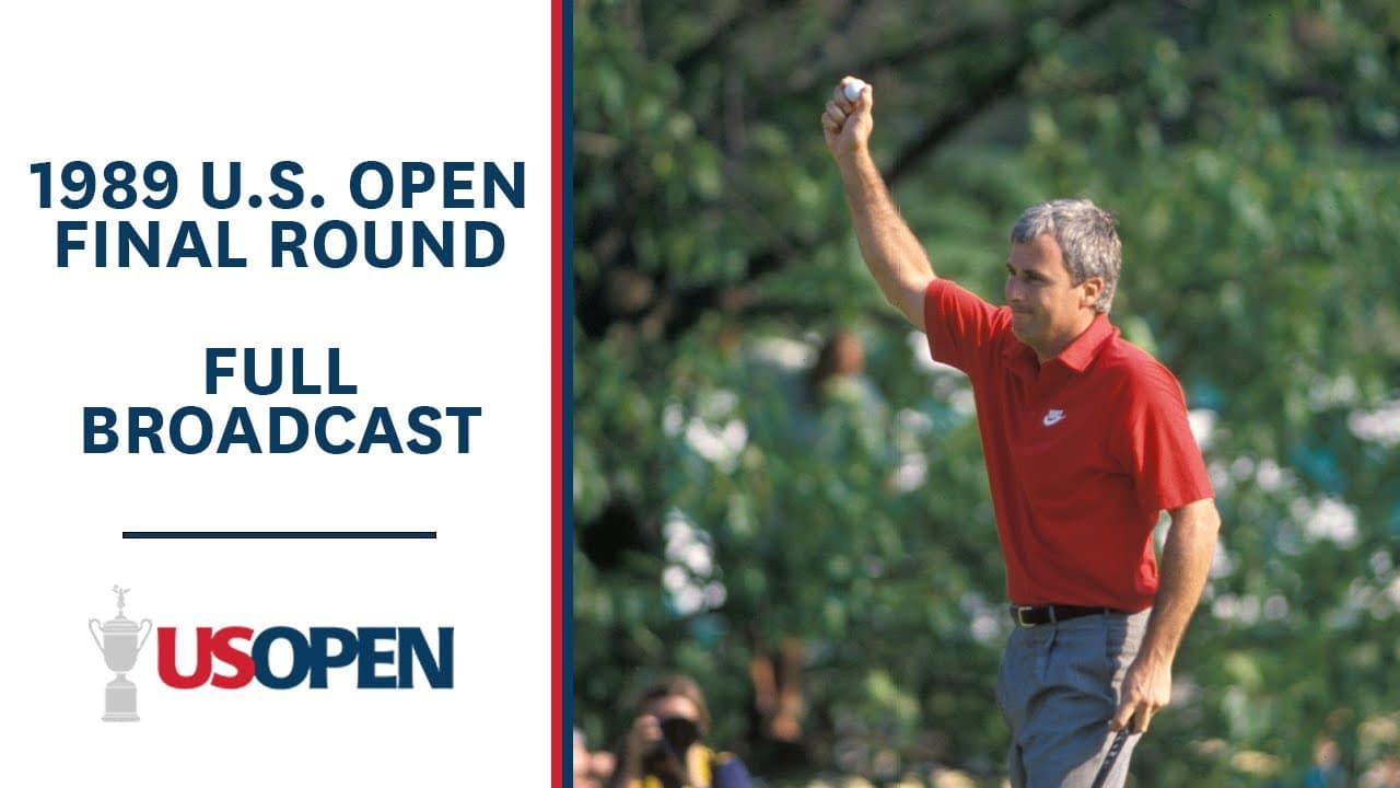 1989 U.S. Open (Final Round): Curtis Strange Goes Back-to-Back at Oak Hill | Full Broadcast