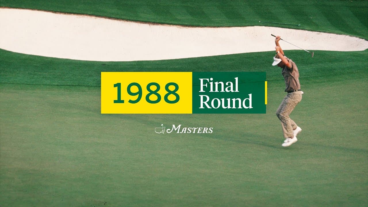 1988 Masters Tournament Final Round Broadcast