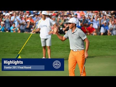 Every Shot from Rickie Fowler's Final Round | PGA Championship 2017