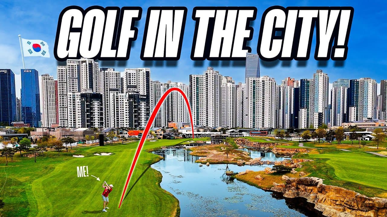 Can I Break 75 at this INSANE Course in South Korea! 🇰🇷