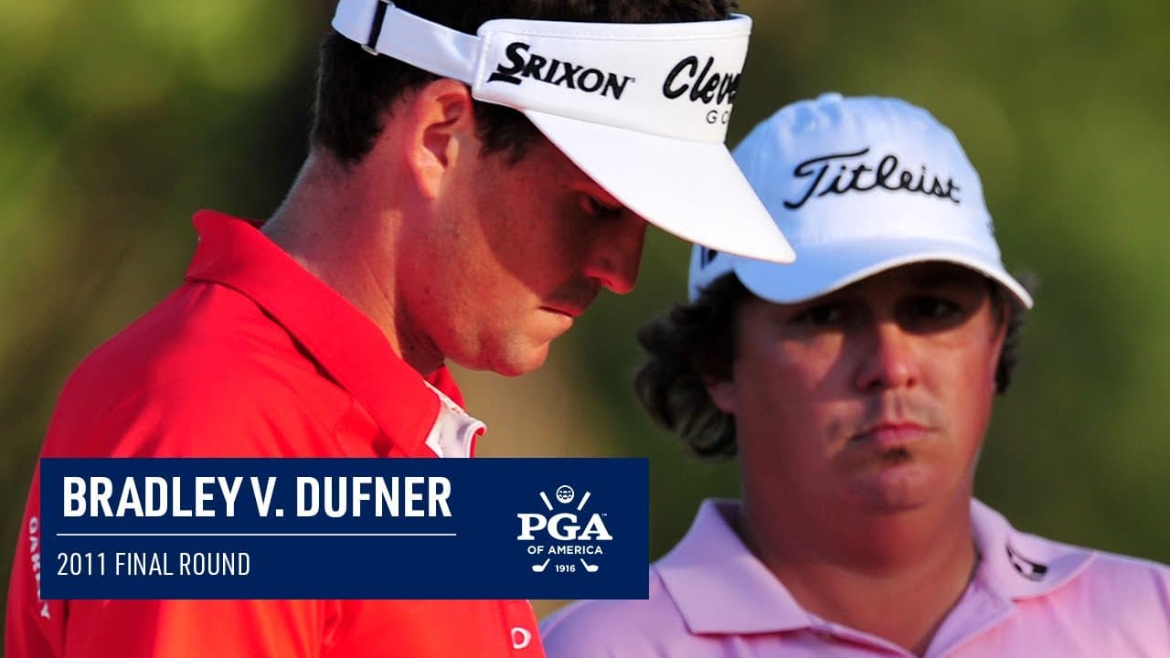 Keegan Bradley vs Jason Dufner | 2011 PGA Championship Final Round