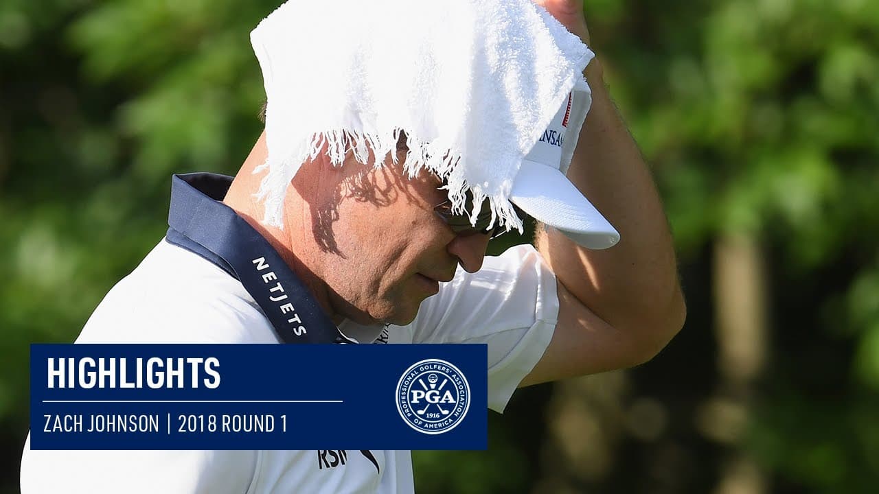 Every Shot from Zach Johnson's Superb Opening Round | 2018 PGA Championship