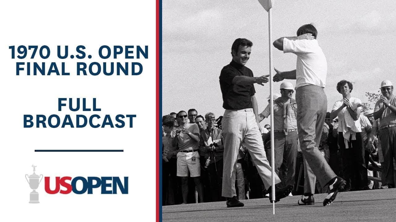 1970 U.S. Open (Final Round): Tony Jacklin Goes Wire-to-Wire at Hazeltine | Full Broadcast