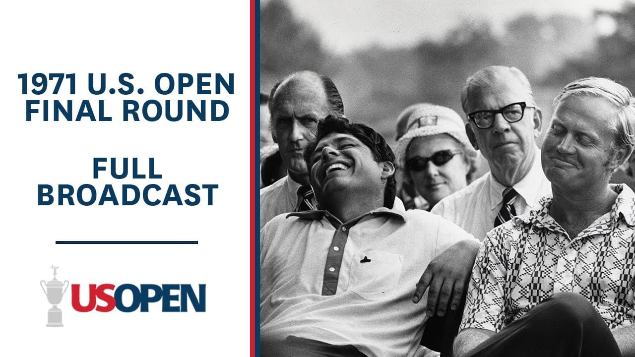 1971 U.S. Open (Final Round + Playoff): Lee Trevino and Nicklaus Go Head-to-Head | Full Broadcast