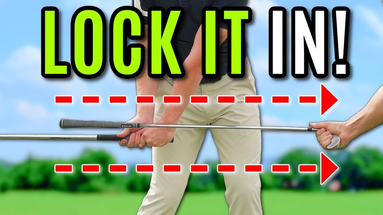 Hitting The Ball With Your Right Wrist Makes The Golf Swing So Much Easier