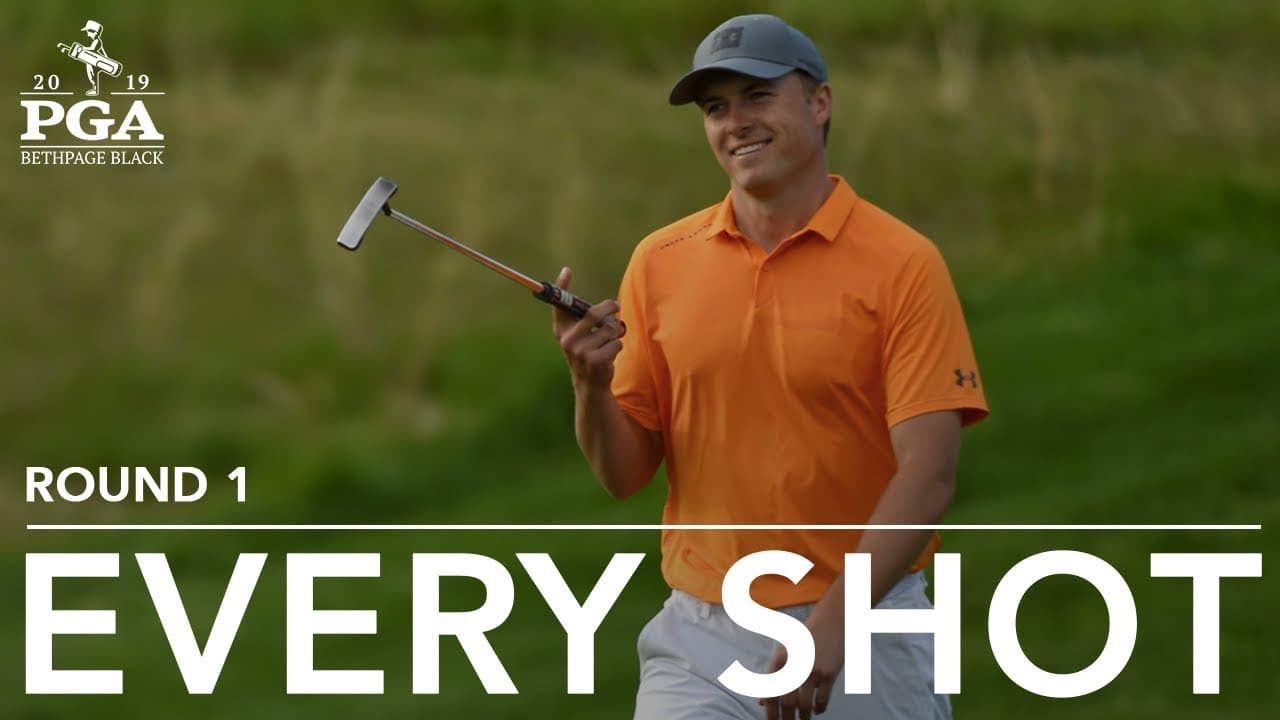 Jordan Spieth | Every Shot from His 1st-Round 69 at the 2019 PGA Championship