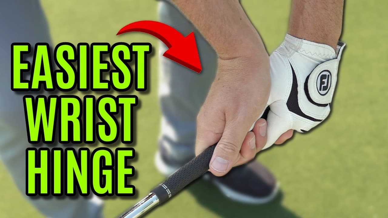 The Correct Wrist Set Simplifies The Golf Swing SO MUCH! (Wrist Hinge Details)
