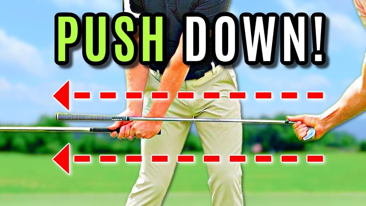 LOW HANDS | Your Hands Are The Secret To A GREAT Golf Swing