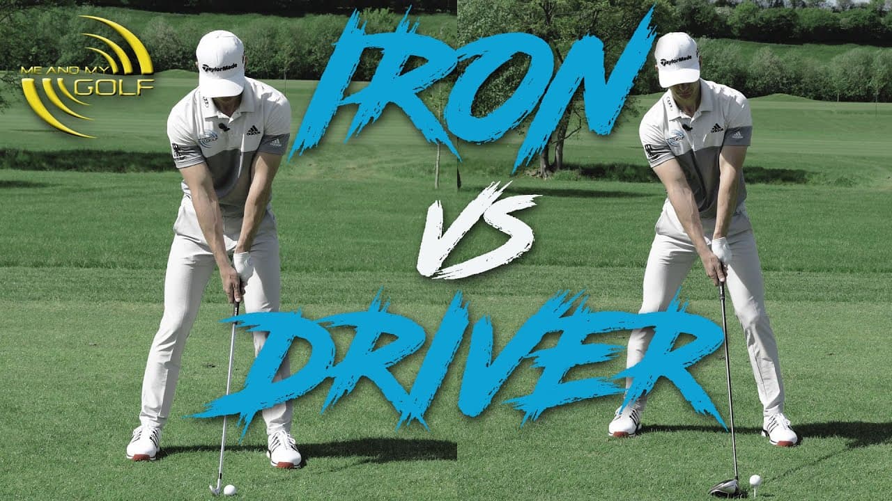 IRON vs DRIVER Set-Up Basics | ME AND MY GOLF