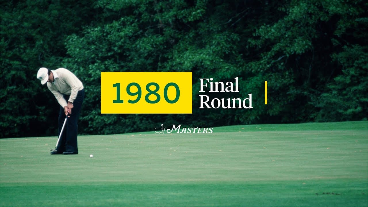 1980 Masters Tournament Final Round Broadcast