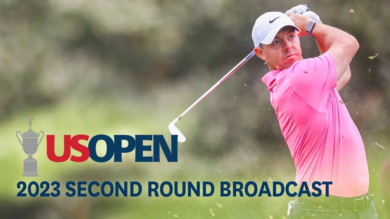 2023 U.S. Open (Round 2): Stars Surge at LACC as the Leader Board Takes Shape | Full Broadcast