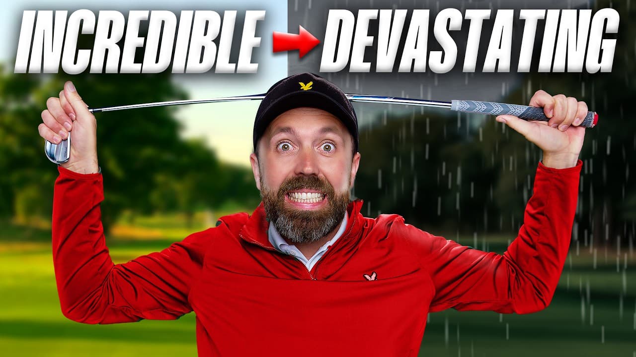 The Most INCREDIBLE then DEVASTATING round of Golf! #Break75