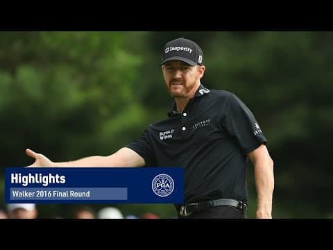 Every Shot from Jimmy Walker's WINNING 4th Round | 2016 PGA Championship