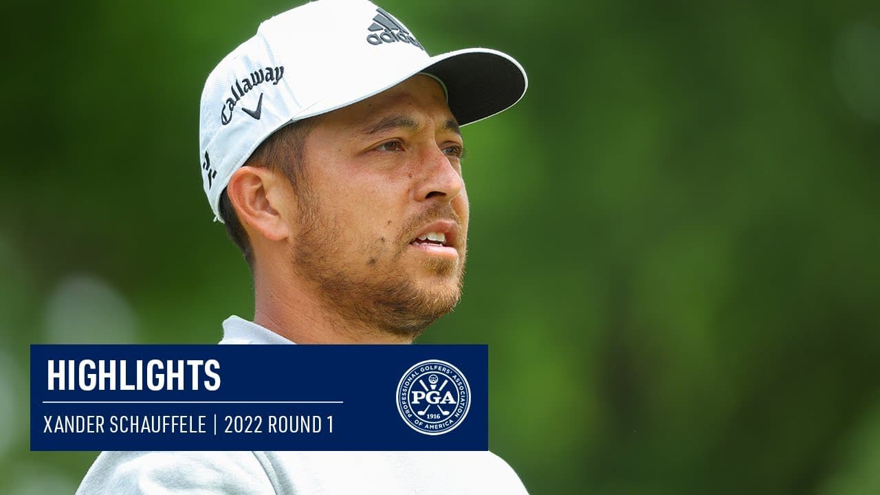 Every Shot from Xander Schauffele's First Round |  PGA Championship 2022