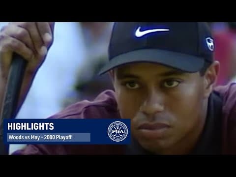 Tiger Woods vs Bob May | 2000 PGA Championship Playoff