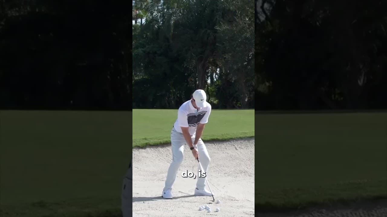 Rory McIlroy's GAME CHANGING Bunker Tip!