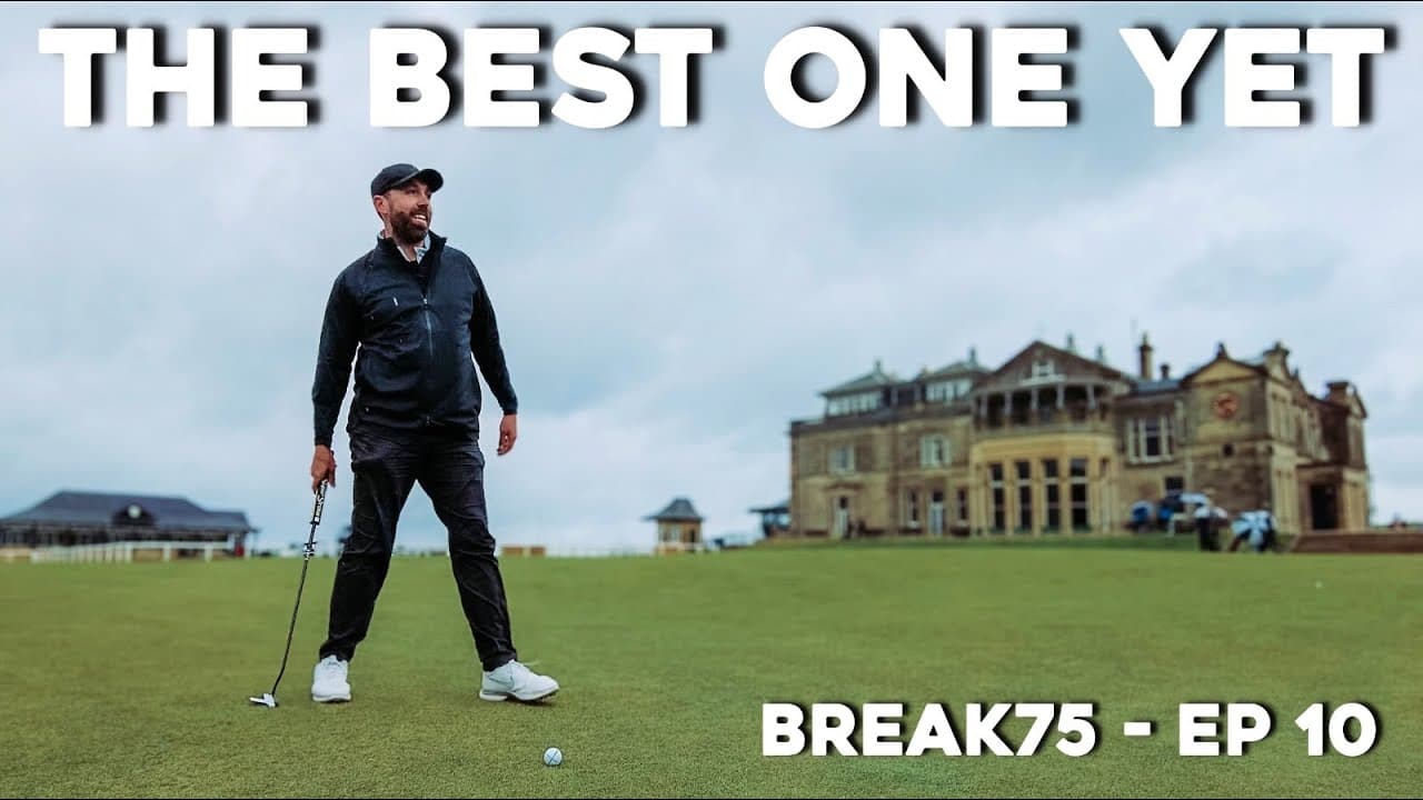 The MOST FAMOUS golf course in the world! #Break75 Ep10